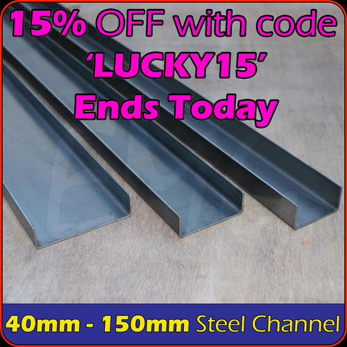 Mild steel channel - channel, c