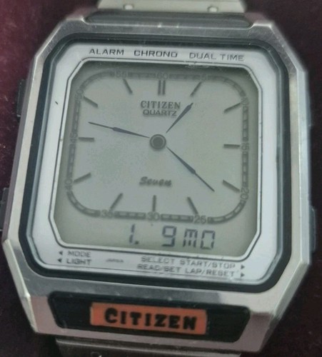 Vintage citizen digital - vintage,