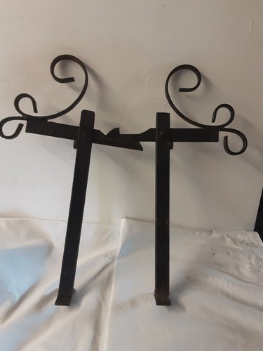 Cast iron wrought antique - 2x,