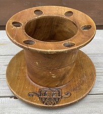Vintage Wooden Pipe Stand