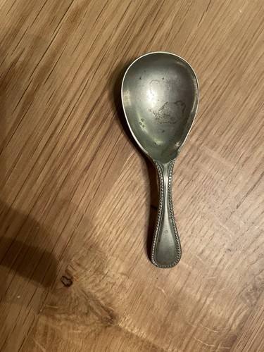 Antique nickle silver tea - antique,