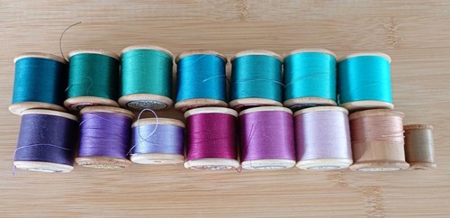 Vintage wooden cotton - wooden,
