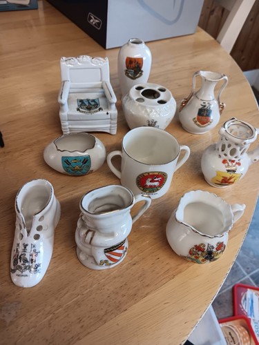 Items crested china - items,