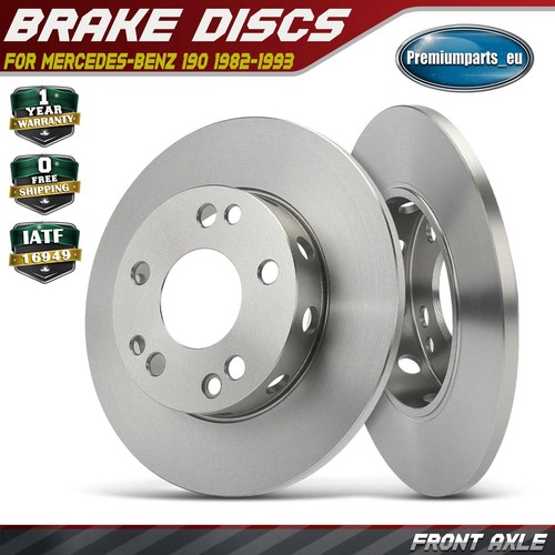Front brake discs 262mm - front,