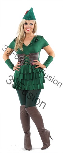 Ladies adult robin hood peter - ladies,