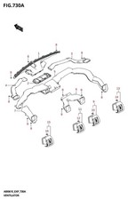 Suzuki Genuine Duct Demister