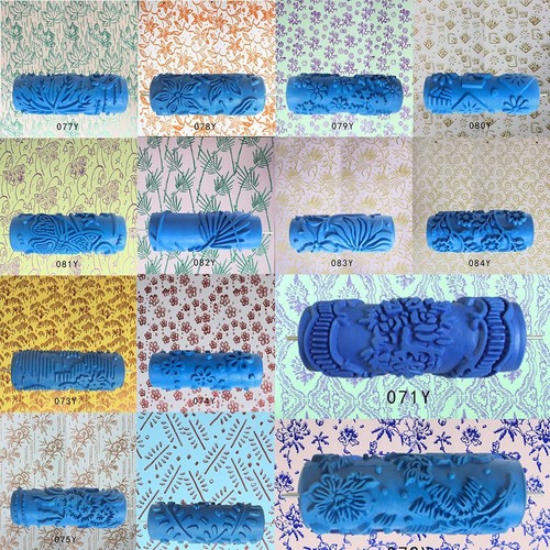 Embossed paint roller diy - 5'',