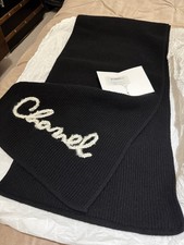 Chanel Cashmere Pearl Script