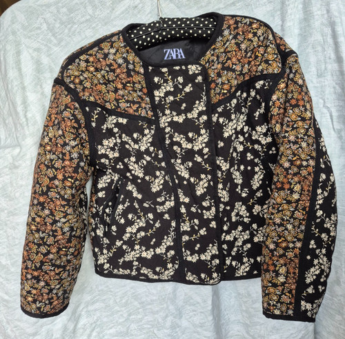 Zara girl quilted patchwork - zara,