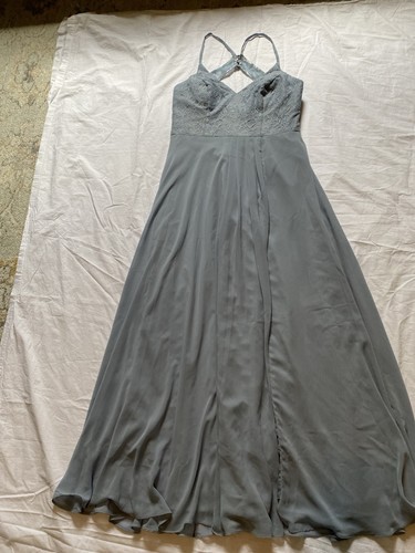 Chiffon bridesmaid dress size - chiffon,