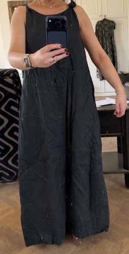 Linen maxi dress - by,
