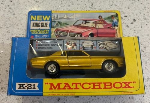 Vintage mib king size matchbox - vintage,