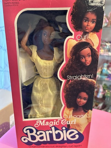 Vintage magic curl barbie - magic,