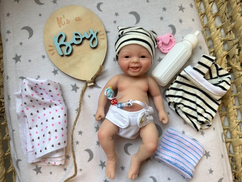 Silicone reborn doll baby boy - reborn,