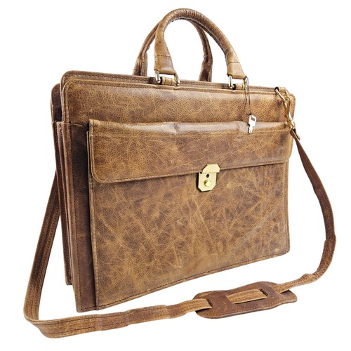 Vintage brown leather - vintage,