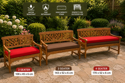 Bench cushions 4 - bench, 3