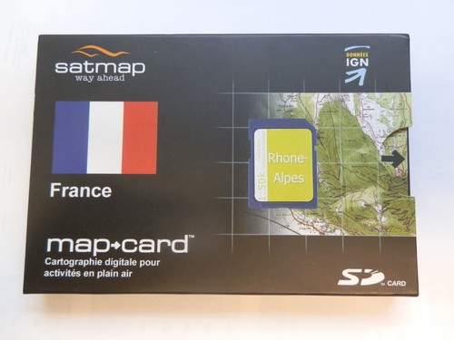 Satmap map rhone - map,