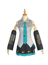 Anime Vocaloid Miku Hatsune Cosplay Costume Bookweek Party Props Dresses Sets ❤