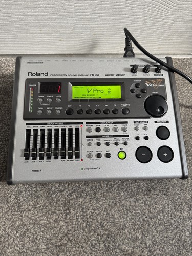 Roland drum electronic - roland, td-20