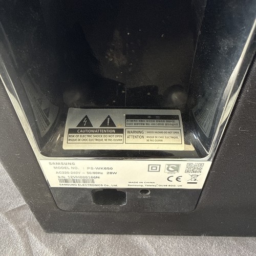 Samsung wk650 subwoofer - samsung, ps-wk650