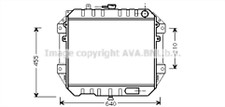OE SPEC AVA RADIATOR FOR