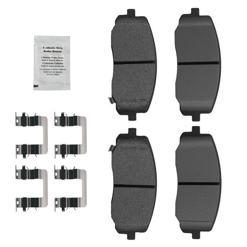 Front left right brake pads - front,