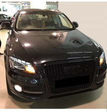 Front Grill For Audi Q5 8R Sline 2008-2012 Front Grille Gloss Black Grill