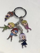 JoJo's Bizarre Adventure Pendant Keychain Zinc Alloy Keyring Fan Fashion Jewelry