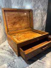 Antique Edwardian solid oak