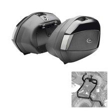Givi v35 tech - side, luggage