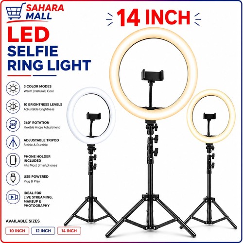 Inch led selfie ring - led, light
