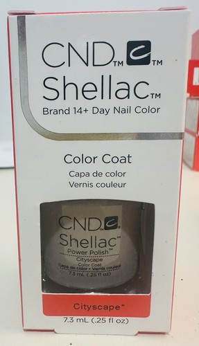 Cnd shellac gel nail polish - shellac,