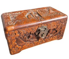 Old Oriental Hand-Carved