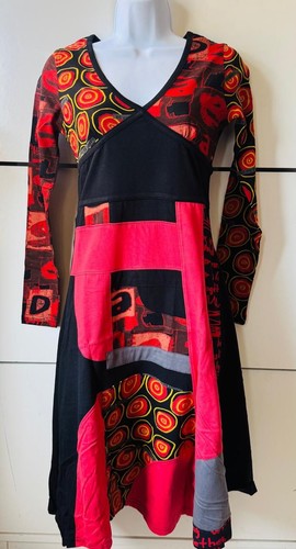 Desigual womens graphic long - desigual,