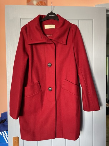 Sessun dark red wool - , coat