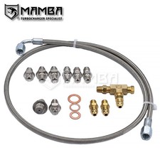 MAMBA Universal Turbo Oil Feed Line Kit TD04 TD05 TD06 IHI VF30 VF35 70CM UK
