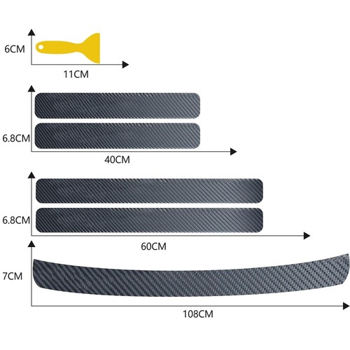 Car door sill - door, scuff