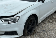 2013-2020 AUDI A3 8V PASSENGER NEAR SIDE FRONT WING IN WHITE HATCHBACK