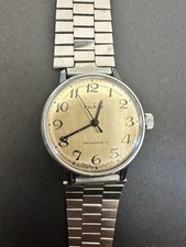 Vintage 1960's Men's German Made Ruhla Mechanical Wristwatch working 