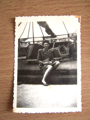 Woman sitting waltzer ride - woman,