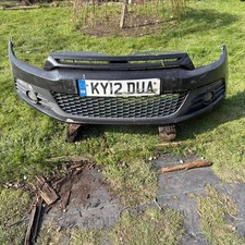 2009 VW SCIROCCO FRONT BUMPER