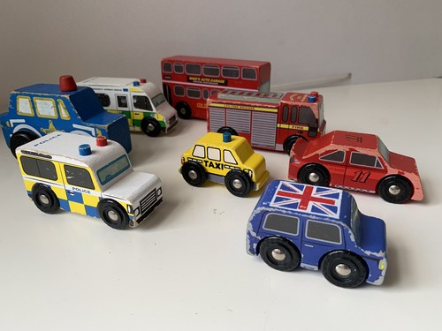 Toy van london - van, wood