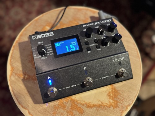 Boss 500 digital reverb - boss, rv-500