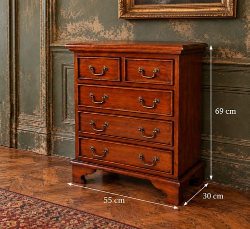 Vintage small chest drawers - chest,