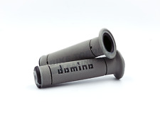 Genuine Domino A240 Grey & Black Grips for Fantic Bikes