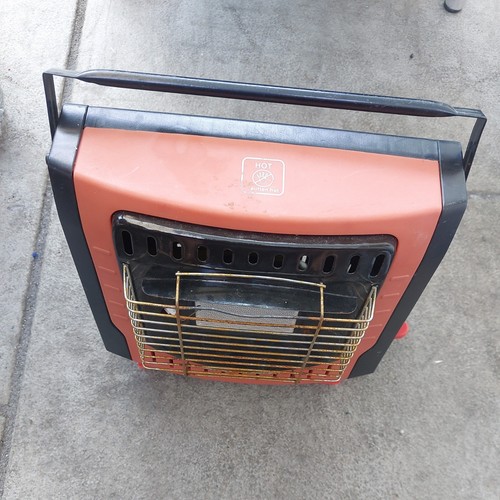Small portable gas heater
