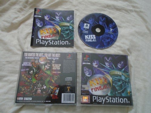 Kiss pinball ps1 - ps1, (complete)