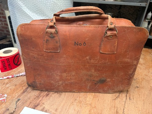Vintage brown leather - vintage,