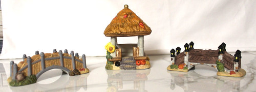 Ceramic tealight autumn - tealight, gazebo