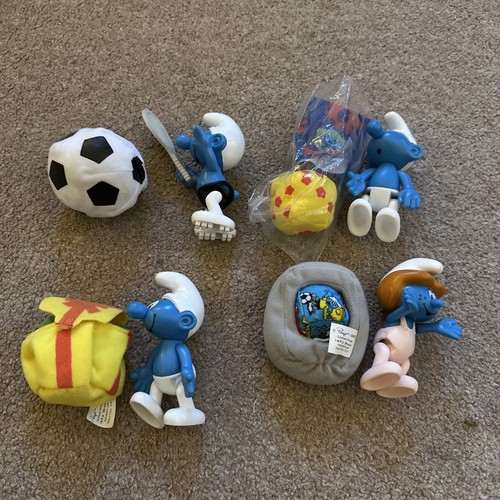 Smurf mcdonald collectible - smurf, mcdonald’s